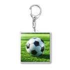 jmjmjmのサッカー好きな家族や友達にプレゼントしよう！ Acrylic Key Chain