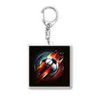 jmjmjmのカッコいいプレーと熱い戦い Acrylic Key Chain