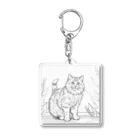 どうぶつやのサイベリアン       猫 Acrylic Key Chain