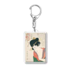 寿めでたや(ukiyoe)の浮世絵：喜多川歌麿_＜教訓親の目鑑＞ Acrylic Key Chain