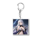 tune1014の美少女 Acrylic Key Chain