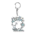 itsuto-こねこしょうしょうめんへらの「ふぁっといずねこ…？」 Acrylic Key Chain