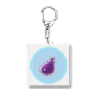 rin-asamoriのナスあーこ Acrylic Key Chain