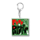 ❤kabotya❤のFREE PALESTINE  Acrylic Key Chain