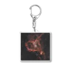 S204_Nanaのハート星雲 Acrylic Key Chain