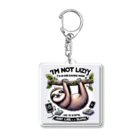 k.a.u.j.7のエネルギーセーブ中のあなた！まるでナマケモノ Acrylic Key Chain