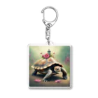 takka_555の癒される動物（カメ） Acrylic Key Chain