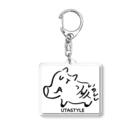 UTASTYLEの干支シリーズ【亥】 Acrylic Key Chain