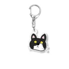 わんこと田舎暮らしのビックリおはちゃん Acrylic Key Chain