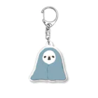 シロノの犬っ子ペロ Acrylic Key Chain