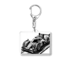 shinsuke114のシャープなデザインのスポーツカー Acrylic Key Chain