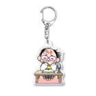 A子のニッコリA子 Acrylic Key Chain