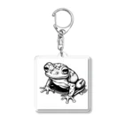 larva_frogのfrog Acrylic Key Chain