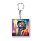 さくらショップのオシャレ猫シリーズ Acrylic Key Chain
