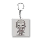 saitou1x4のホラー　ゾンビ１５ Acrylic Key Chain