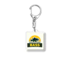 bassblocksのレトロバスロゴ Acrylic Key Chain