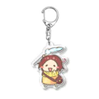 とけてるトランクわーるどのとけてる血書ちゃん Acrylic Key Chain