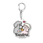 Bada&Hanul's Shopのバダくんとハヌルちゃんのキスシーン Acrylic Key Chain