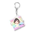 ユサユサしてるキャラクターショップのアチョーなユサユサをアクリルで（かわいい） Acrylic Key Chain