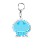 So湖いらの「BIWAKO DE JELLYFISH」ダイカットアクリルキーホルダー Acrylic Key Chain