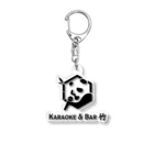 KaraokeBarTAKEの竹パンダグッズ Acrylic Key Chain