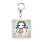 MEGROOVEのクラゲの子 Acrylic Key Chain