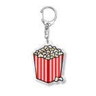 So湖いらの「BIWAKO DE POPCORN」ダイカットアクリルキーホルダー アクリルキーホルダー