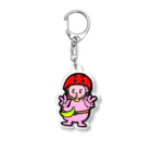 コマチンとジョバンニのゲーム配信のコマチン軟体だよ Acrylic Key Chain