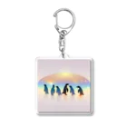 penpentagramのpenguins Acrylic Key Chain