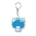 Bluesky ねこ部のBlueskyねこ部（大）オリジナルカラー Acrylic Key Chain