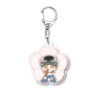 うみのお店屋さん。のさくらガール🌸 Acrylic Key Chain