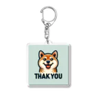 keikei5の魅力的な柴犬 Acrylic Key Chain