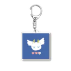 めんだこもーるのパタパタまるくんグッズ Acrylic Key Chain