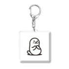 アザラシちゃんのお願いアザラシ Acrylic Key Chain