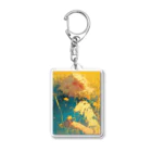 AQUAMETAVERSEの昼寝　なでしこ1478 Acrylic Key Chain