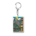 Chop Storeのある晴れた日 Acrylic Key Chain