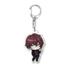 桜井 響のキーホルダーさくらいひびき（黒スーツメガネ） Acrylic Key Chain