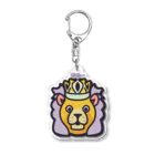 sawaグッズのがおーライオン Acrylic Key Chain