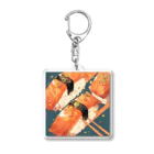 AQUAMETAVERSEの寿司 Marsa 106 Acrylic Key Chain