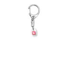 atto_almondの畜生うさぎちゃん Acrylic Key Chain