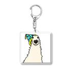 Dogs_sukiのボルゾイ Acrylic Key Chain