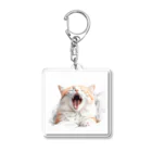 sasao9999の起床する猫ちゃん Acrylic Key Chain