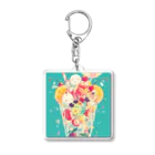 AQUAMETAVERSEの華やかな果実のシンフォニー Marsa 106 Acrylic Key Chain