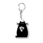 HOBBY ONEのHOBBY ONE 黒猫 Acrylic Key Chain