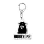 HOBBY ONEのHOBY ONE 黒ロゴ Acrylic Key Chain