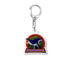 LABOR_STACIOの恐竜マークシリーズ　ティラノサウルス Acrylic Key Chain