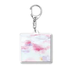 Akya_Artworksのあわぐも Acrylic Key Chain