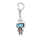 negusehairの乾電池ロボット Acrylic Key Chain