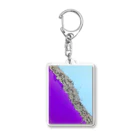 BEYOND_BEYONDの紫浄土 Acrylic Key Chain