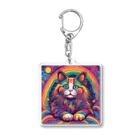 catsのアート猫 Acrylic Key Chain